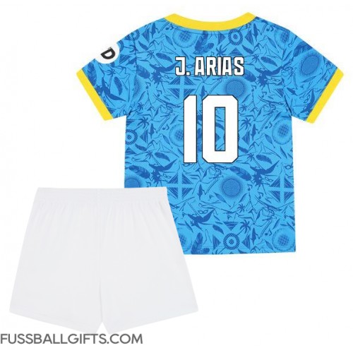 Wolves Jhon Arias #10 Fußballbekleidung 3rd trikot Kinder 2025-26 Kurzarm (+ kurze hosen)